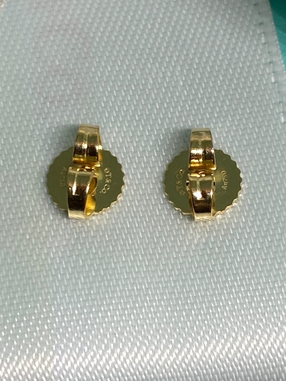 Tiffany & Co Paloma's Graffiti X Earrings 18k yellow gold box and pouch - Picture 6 of 8
